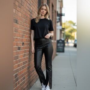 Commando Faux Leather Leggings Women’s Size Small
